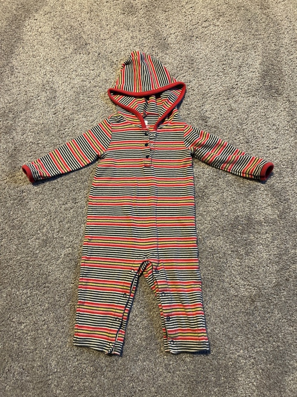 Tea Collection Striped Onesie